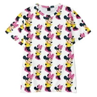& - Smiješna majica s grafičkim printom za djevojčice, dječake, muškarce i Žene, Ležerne ljetne majice Mikki Mouse, vrhovi