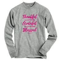 Blagoslovljena Djevojka, Ženska majica dugih rukava, zahvalna, blagoslovljena