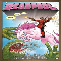 Zidni plakat za gumbe Unicorn-Deadpool, 14.725 22.375