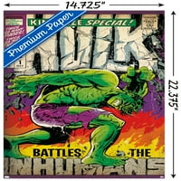 _ - Hulk-posebni Poster o nevjerojatnom Hulku montiran na zid, 14.725 22.375