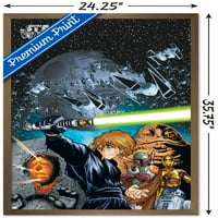 Zidni poster Ratovi zvijezda: Manga ludilo-Povratak Jedija, 22.375 34 uokvireno