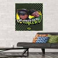 Stripovi TV serija o Batmanu-plakat na zidu sa šalama, 22.375 34