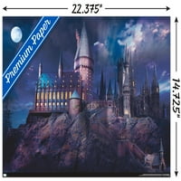 Čarobni svijet: Hari Potter-Hogvarts noćni zidni poster, 14.725 22.375
