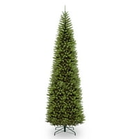 Umjetno tanko božićno drvce, Zelena, Kraljevska smreka, uključuje stalak, noge