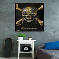 Pirati iz disneija: A. M. - zidni plakat s lubanjom i prekriženim kostima, 22.375 34