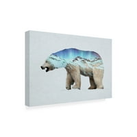 Zaštitni znak likovna umjetnost 'Arktički polarni medvjed' platno umjetnost Davies Babies
