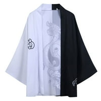 Košulje za muškarce, ljetni japanski kimono s rukavima u pet točaka, muški i ženski trenč kaputi, žakard majice, bluze