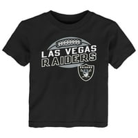 TODDLER Black Las Vegas Raiders nogometna majica