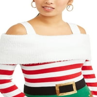 Ženska ružna haljina za božićni džemper