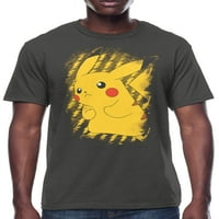 Pokemon Pikachu Brushy Men i Big Men's Grafička majica