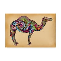 Brand Fine Art 'Camel' Canvas Art by Green Girl Platna