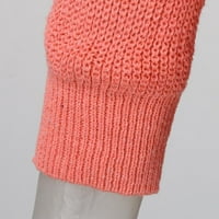 Ženski Puloveri za žene Puloveri džemperi s dugim rukavima ženski pleteni džemper s okruglim vratom dugih rukava jednobojni široki