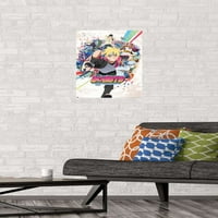 Boruto: Naruto sljedećih generacija - plakat na zidu u obliku kruga, 14.725 22.375