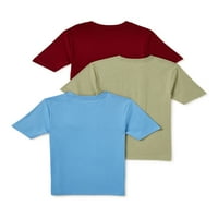 Majica s okruglim vratom i kratkim rukavima za dječake, veličine 4 - i Haski