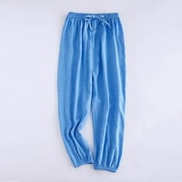 Donje rublje za djevojčice, jesenske hlače s elastičnim strukom za djevojčice, mornarsko plave,120
