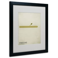 Zaštitni znak Art 'Pinocchio' Matted Framed Art by Christian Jackson