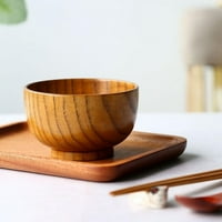 Neobično posuđe za kreativnost-zdjela za vruću juhu, kineska drvena zdjela, okrugla zdjela, posebna zdjela *