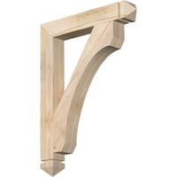 Ekena Millwork 1 2 W 24 D 32 H Legacy Arts & Crafts Smooth Bracket, Douglas jel