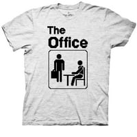 Office logotip muške i velike muške grafičke majice