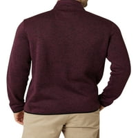 CHAPS muški obalni kvart džemper s patentnim zatvaračem -veličine XS do 4xb