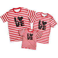 Obiteljska majica Na pruge Mikki Mouse, majica kratkih rukava iz crtića za djecu, tatu i mamu, e-mail