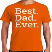 Grafička Amerika Dan očeva najbolji tata ikad cool košulja za majicu muške muške majice