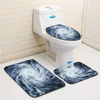 Set kupaonskih prostirki za kupaonicu kupaonska prostirka konturna prostirka i toaletni poklopac