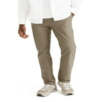 Dockers muški vitki fit pametni pleteni udobni pleteni hlače hlače