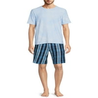 Muški set za spavanje i kratke hlače, 2-komad, veličine S-2XL, muške pidžame