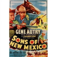 Plakat filma sinovi Novog Meksika - u