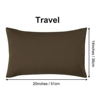 Jedinstvene ponude čvrstih jastuka za mikrovlake smeđe putovanja