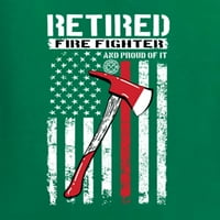 Umirovljeni vatrogasac i ponosna Amerikanka iz Nichole-a Ženska majica s grafičkim printom iz Nichole-a, Kellie, mala
